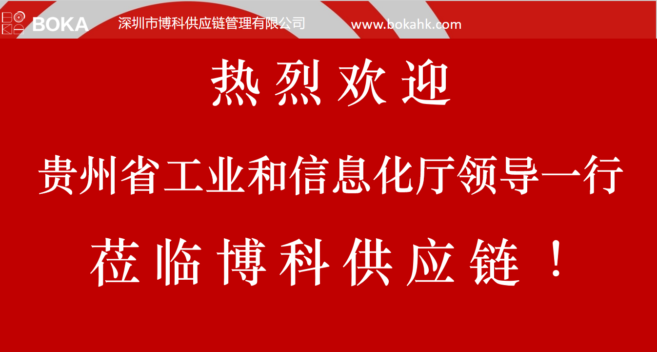贵州工信厅金厅长一行考察Stake供应链